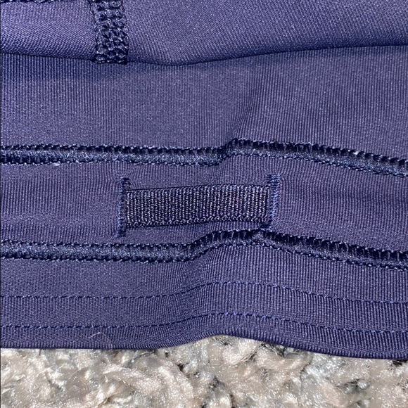 Navy Lululemon Legging with Mesh Detail - Picture 8 of 8